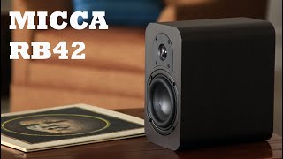 Unboxing MICCA RB42 bookshelf speakers [upl. by Pettiford]