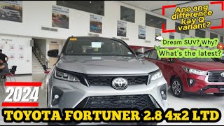 2024 Toyota Fortuner 28 4x2 LTD AT  6Speed  204PS 500Nm of Torque car review toyota 2024 [upl. by Traver]