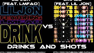 Drink vs Shots Feat Lil Jon amp LMFAO Tesher Remix  Mashup  Bootleg [upl. by Ainigriv]