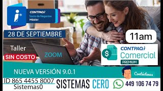 CONTPAQi Comercial Premium 901 Nueva Versión Mayor 2023 [upl. by Derr]