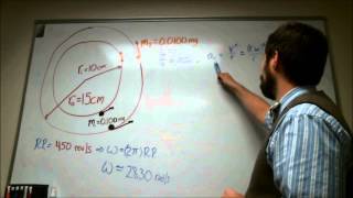 Centripital Acceleration and Centripital Force in a Centrifuge [upl. by Bethena708]