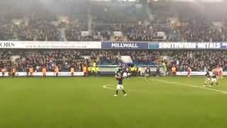 Millwall 21 Charlton 2015 Final Whistle  Rockin all over the world [upl. by Eniamrahc]