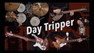 Day Tripper  Instrumental Cover  Guitars Bass Drums and Tambourine [upl. by Cornwell]