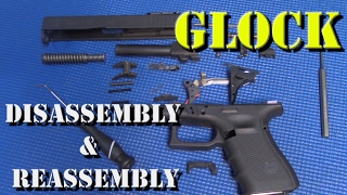 Full Disassembly and Reassembly of a Glock Pistol [upl. by Blaze]