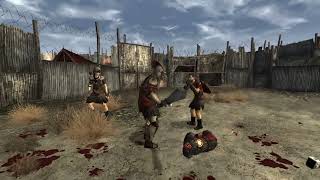 Legate Lanius vs Caesars Legion Part 1  Fallout New Vegas NPC Battles [upl. by Aniryt48]