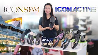 เดินช้อปจนเท้าเมื่อยที่ ICONSIAM🛍️ แวะชั้น 3 เลย OOFOS รอช่วยเท้าคุณอยู่ 🩴 [upl. by Argile]