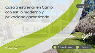 ¿Buscás una casa en Cariló que combine diseño confort y privacidad [upl. by Araihc]