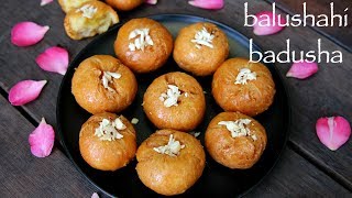 balushahi recipe  badusha recipe  badusha sweet or badhusha sweet [upl. by Adriena]