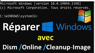 COMMENT REPARER WINDOWS 1011 AVEC LA COMMANDE DISM [upl. by Sager]