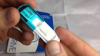 Lexar JumpDrive V10 16GB USB Drive unboxing [upl. by Lyle]