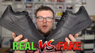 Nike Air Force 1 REAL vs FAKE 👟 How to Spot FAKE Nike Air Force 1 [upl. by Floria508]