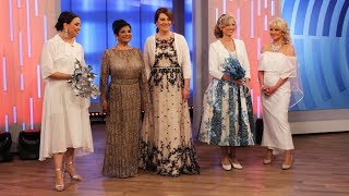 Fashions For The Over50 Bride  Studio 10 [upl. by Airrotal889]