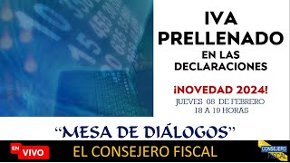 IVA PRELLENADO EN LAS DECLARACIONES ¡novedad 2024 [upl. by Nannie]