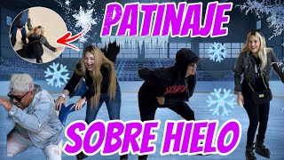 PATINANDO SOBRE HIELO🧊 LOS MEJORES TRUCOS JAMÁS ANTES VISTOS🤣 [upl. by Aivatnuahs]