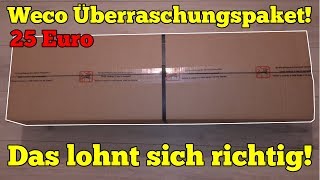 Unboxing Weco Überraschungspaket 25€  Das lohnt sich richtig [upl. by Aleakcim183]