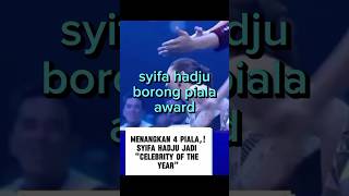 Syifa hadju borong 4piala award selamat ya😇 shortvideo menikah trending [upl. by Asset]