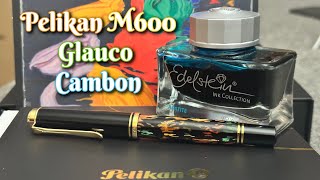 Pelikan GLAUCO CAMBON Art Collection Review  BEST M600 [upl. by Beaufert]