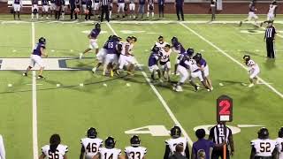 Grayson McGehee Junior linebacker vs Emerson [upl. by Ahsym]