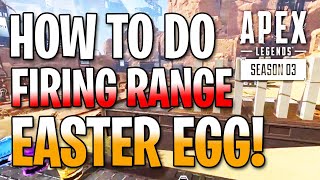 NEW Apex Legends Firing Range Easter Egg Tutorial Apex Legends Firing Range Easter Egg Update [upl. by Ojibbob]