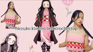 nezuko demon slayer crochetkimetsu no yaiba nezuko crochet demon slayer crochet for beginners [upl. by Ennazus994]