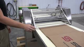 K6336  Adamatic 23in Wide Reversible Dough Sheeter [upl. by Katuscha]