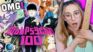 SINGER REACTS to MOB PSYCHO 100 ALL OPENINGS for THE FIRST TIME   Musician Reaction [upl. by Yemrots685]