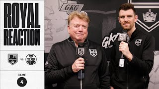 Looking Back at Game 4 LA Kings Loss against Edmonton Oilers  Royal Reaction with Zach and Scott [upl. by Novyat]