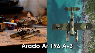 Model Arado Ar 196 A3 in 148 [upl. by Hayyikaz]