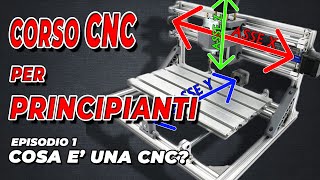 Corso CNC per Principianti  Presentazione Corso  Cosa è una CNC  Quale CNC Acquistare  EP 1 [upl. by Pavlov]