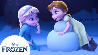 Elsa amp Annas Snow Scenes  Frozen [upl. by Beeson]