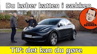 Tesla model Y  du køber katten i sækken men du KAN gøre noget for at undgå katten [upl. by Sonya704]