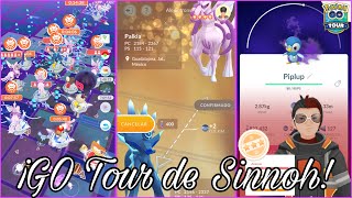 ¡RESUMEN DE MI PokemonGOTour de SinnohHisui [upl. by Adnamma]