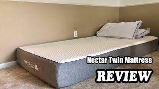 Review Nectar Twin Mattress 2022 [upl. by Galina]