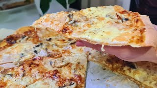 RECEPT ZA NAJBOLJU PIZZUHRSKAVA TANKA KAO IZ PICERIJEDOMACA PIZZA [upl. by Mendoza]