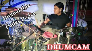 INIGUALABLE Y PODER PODER DRUMCAM CUMBIA [upl. by Rezeile]