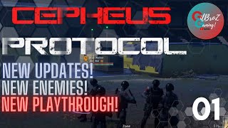 NEW UPDATES NEW START Cepheus Protocol  HORDE MODE  zombie strategy game  RTS  Episode1 [upl. by Eerized]