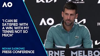 Novak Djokovic Press Conference  Australian Open 2024 Second Round [upl. by Anoif]