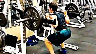 Jump Squats to Increase Vertical Leap 315 lbs Jump Squat [upl. by Aniat]