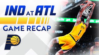 Game Recap Indiana Pacers Set Franchise Record with 671 FG in Win Over Hawks [upl. by Takara]