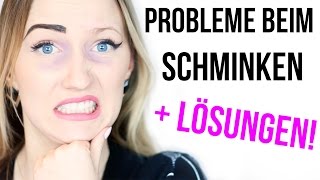 3 PROBLEME beim SCHMINKEN  LÖSUNGEN  TheBeauty2go [upl. by Mogerly]