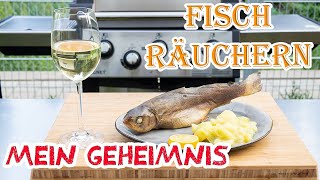 Ich lüfte mein Geheimnis  Die perfekte geräucherte Forelle 🐟vom Gasgrill  Fisch vom Grill [upl. by Demakis470]