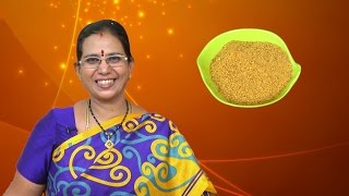 Idli Chilli Powder  Mallika Badrinath Recipes  Side Dish Dosa and Idli [upl. by Anelaj]