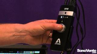 Apogee  One IOS  Musikmesse 2014 [upl. by Rehctaht446]