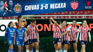 GOLEADA INCREIBLE DE RAYADAS A NECAXA EN LIGA MX CLAUSURA 2024 JORNADA 3 FEMENIL  EN ZONA FUT [upl. by Veta]