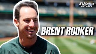 Brent Rooker thankful As organization quotbelievedquot in him when other teams didnt  NBC Sports CA [upl. by Jyoti670]