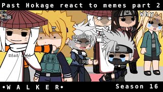 The Wanna Be Hokages React  Naruto  Gacha Club [upl. by Atorod]