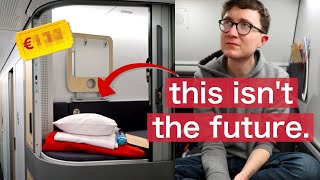 Everything wrong with Europes new CAPSULE sleeper train  ÖBB Minicabin [upl. by Alcot]