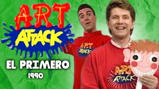 🎨 Art Attack Artemanía quotEl Primeroquot 1990 Reseña y curiosidades [upl. by Yalahs]