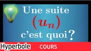 suite • comprendre la définition • formule explicite et par récurrence • Première spécialité maths [upl. by Kumler]