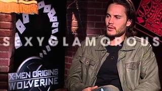 TAYLOR KITSCH EXCLUSIVE VIDEO [upl. by Orabla]